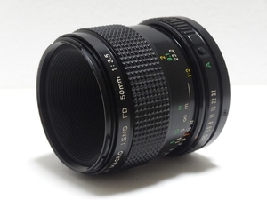 ■Canon キヤノン　New FD50mm F3.5　現状渡し ジャンク品扱い