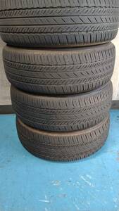 【即落札設定】225/55R18 DUELER H/L 400 中古　4本　2016年製 BRIDGESTONE　デューラー　225/55/18 エクストレイル エルグランド