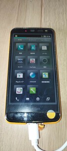 Softbank 107SH オレンジ 起動品