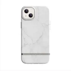 リッチモンドアンドフィンチiPhone14 Plus ケース 白い大理石デザイン