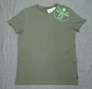 新品CHIEMSEE(キムジー)メンズTシャツPAPAI 18-0515 DUSTY OLIVE (L)