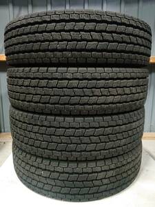 札幌 引き取り可 145/80R12 80/78N LT 4本 YOKOHAMA ice GUARD iG91 冬タイヤ中古 2022年製 軽トラ軽バン など IK-395