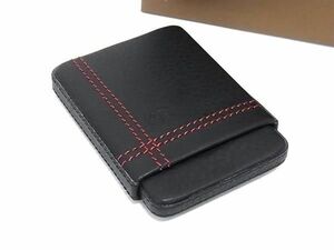 1円 ■美品■ LOEWE ロエベ アナグラム レザー カードケース カード入れ 名刺入れ メンズ レディース ブラック系 BK2907