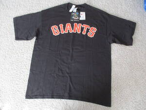 新品★Lee SPORT*リースポーツ★黒 GIANTS サンフランシスコジャイアンツ SHINJO 5 新庄剛志 Tシャツ XL