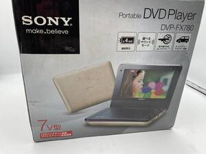 SONY ポータブルDVDプレイヤー　DVP-FX780　動作品　EL-241308029