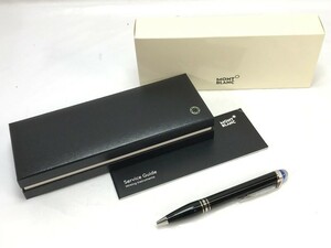 1000円スタート ボールペン MONTBLANC モンブラン スターウォーカー プレシャスレジン ブラック 箱/冊子付き 筆記用具 文房具 WHO D3013