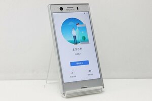 1円スタート docomo SONY Xperia XZ1 Compact SO-02K SIMロック解除済み SIMフリー Android スマートフォン 残債なし 32GB シルバー