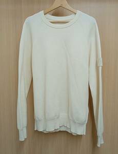 STONE ISLAND ストーンアイランド GHOST PIECE CREWNECK SWEATSHIRT ゴーストピースクルーネック 7615545FA-VOO99 L オフホワイト 通年