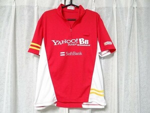 希少 ソフトバンク ヤフー ジャパン YAHOO!BB JAPAN Broadband キャンペーンガール ポロシャツ Mサイズ