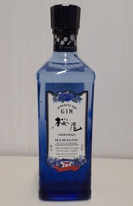 N0109-03　ジンJAPANESE DRY GIN 桜尾SAKURAO HAMAGOU2023 700ml