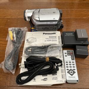 中古/保管品【Panasonic】DVDビデオカメラ　　VDR-D310 ジャンク扱い