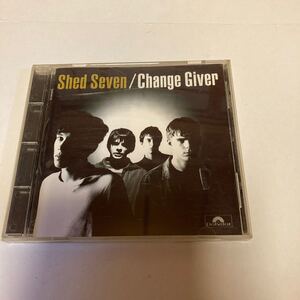 国内盤 シェッド・セヴン Shed Seven Change Giver ネオアコ ギターポップ OASIS Blur Suede Radiohead Manic Street Preachers manchester