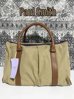 【美品】Paul Smith ポールスミス ナイロン ハンドバッグ トート