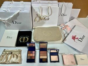 Dior ディオール コスメ ノベルティ ショップバック まとめ 現状品 ミラー ポーチ 紙袋