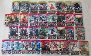 仮面ライダーバトル ガンバライド 電王 クウガ レジェドレア 全34枚 まとめ