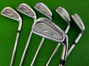 FOURTEEN TC530 FORGED アイアン #5-Pw 6本セット 純正スチール N.S.PRO 950GH HT S フォーティーン CADERO グリップ装着