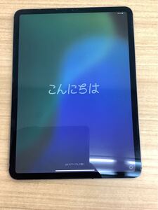 ◯営HM175-A8T60【埼玉県】Apple iPad pro（11インチ）A1934 スペースグレイ 512GB SIMフリー IMEI判定:全ー 通電動作確認済 初期化済 