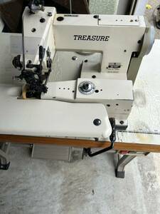 TREASURE　BS-850 　100Vサーボ　 トレジャー　工業用　すくい縫いミシン　（直接引き取り、