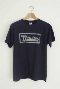 【新品】Domino Tシャツ Mサイズ ギターポップ Pastels ARCTIC MONKEYS ネオアコ ソフトサイケ シルクスクリーンプリント