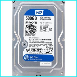 Western Digital WD5000AAKX-07U6AA0 SATA600 500GB 1990回 10469時間