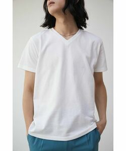 未使用タグ付き アズールバイマウジー ポップコーンジャガードVネックTシャツ 新品 AZUL