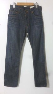 H&M slim low waist SILM LEG　スリム ジーンズ 30 シワ加工 色落ち加工 デニム