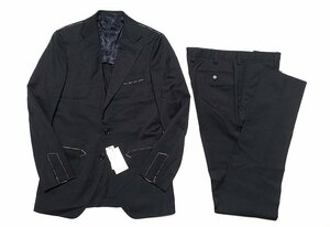 21SS 定価11万 新品未使用 TOMORROWLAND PILGRIM ピルグリム Ermenegild Zegna ゼニア HORIZON TWILL スーツ ネイビー ウール メンズ 44