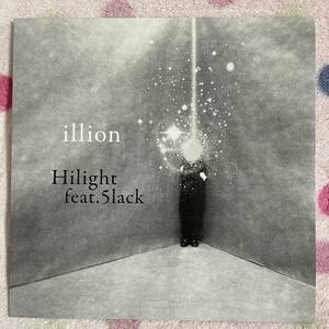 【新古品】【7inch】◆即決◆■【illion / Hilight feat.5lack / inst】和モノ 7インチ EP■HR7S029 RADWIMPS 野田洋次郎 hiphop rock rap