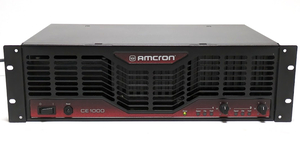 【送料無料】amcron アムクロン CE1000A パワーアンプ PAアンプ POWER AMPLIFIER crown クラウン CE1000 MADE IN U.S.A USA