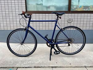 TOKYOBIKE SPORT 9s　トーキョーバイク　NAVY　９段　６５０C　期間良好　USED　Mサイズ（１６５～１７５）引き取り、板橋区近隣お届け希望