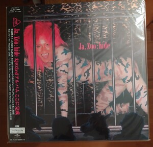 【未開封】新品同様 hide JA,ZOO【完全受注生産盤】 LPレコード X JAPAN