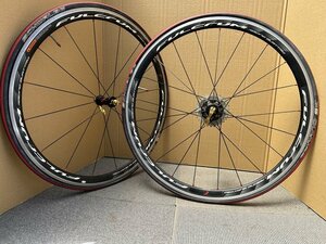 #綺麗【FULCRUM RACING フルクラム レーシング QUATTRO ETRTO 622×15C 前後ホイールセット スポーク リム ハブ付】P05018