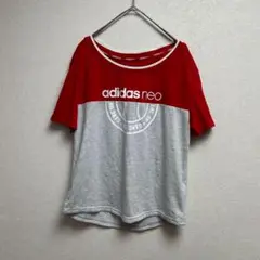 ✨ adidas neo アディダスネオ 半袖トップス Tシャツ レッド