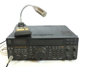 【ト足】 ICOM アイコム トランシーバー IC-736 HF/50MHz スタンドマイク SM-8 CBZ01CHH37