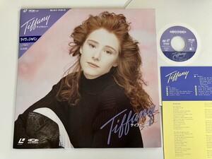 【希少レーザーディスク/良好品】ティファニー Tiffany / ライヴ・イン・ジャパン タスキ帯付LD 55P6-9032 88年10月 東京国技館公演収録