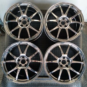 管理番号：W10-112【4本価額】【19x8.5J 19x9.5J 5x114.3 ET+40/+55 ハブ60】HONDA NSX等・軽量・日本製・店頭直接引取可能