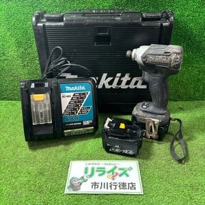 マキタ TD136D 充電式インパクトドライバー バッテリー2個付き makita【中古】 ※バッテリーチェッカーは付属しておりません