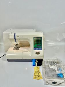 【1円スタート】【通電可】 JANOME ジャノメ コンピューターミシン スーパーセシオ secio model:850型 no.030003819 ケース付き