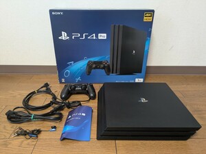 PS4 Pro 1TB 本体 SONY ゲーム機 4K HDR ソニー ブラック