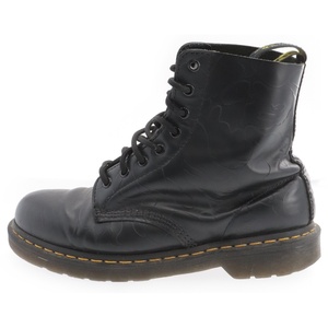 アベイシングエイプ ×Dr. Martens ドクターマーチン 8ホール 1460 PASCAL BAPE カモ パスカルベイプ 23568001 US10 ブラック