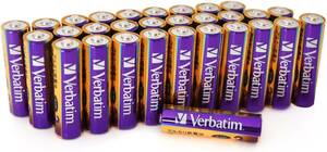 単3/30本セット バーベイタム Verbatim 単3形アルカリ乾電池 30本セット アイ・オー・データの国内サポートで安心 L