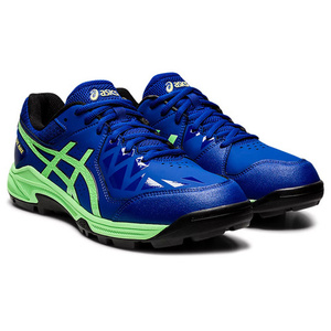 asics アシックス 23.5cm ハンドボールシューズ GEL-PEAKE 1113A023 モナコブルー/ブライトライム [管理:1400001381]