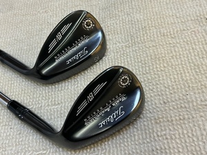 タイトリスト VOKEY 10th Anniversary 限定モデル　52度/58度/2本セット　ブラックカスタム