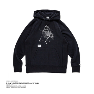 未使用　18SS WTAPS x VANS W LOVERS / SWEATSHIRT . COPO ネイビー　Mサイズ ダブルタップス　バンズ