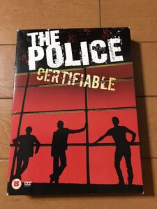 希少! the police☆certifiable☆ポリス☆DVD&CD☆4枚組☆輸入盤☆スティング☆スリーブケース仕様☆人気!貴重!レア!ジャンク!