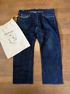 桃太郎ジーンズ [MOMOTARO JEANS]/出陣レーベル/size w38/0905SPK CLASSIC WIDE STRAIGHT/デニムパンツ ジーンズ/ボタンフライ