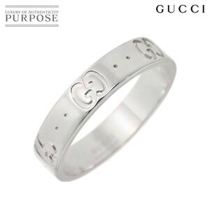 グッチ GUCCI アイコン #11 リング K18 WG ホワイトゴールド 750 指輪 Icon Ring 90248245