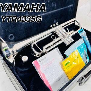 YAMAHA トランペット　管楽器　YTR4335G シルバー　ヤマハ　銀メッキ