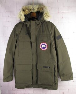 LWJ25848 CANADA GOOSE カナダグース 4567JM CITADEL PARKA シタデルパーカー ダウンジャケット カナダ製 カーキ系 L