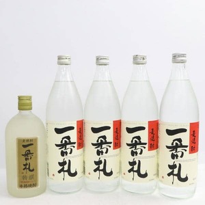 1円~【5本セット】一番札各種（麦焼酎 25度 900ml 等）M24J290319